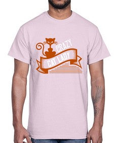 crazy cat lady Style 43#- cats- Cotton Tee