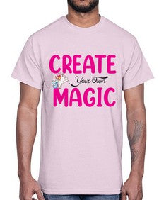 create your own magic 86#- unicorn- Cotton Tee