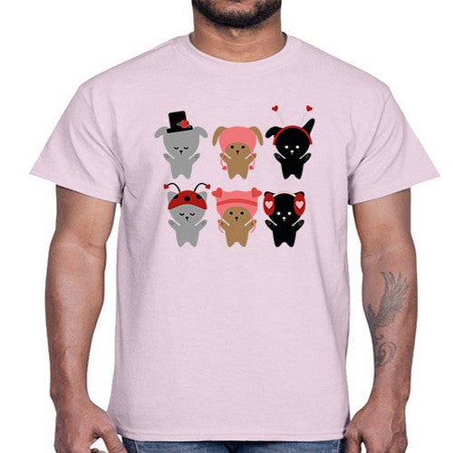 dogs 138#- dogs- Cotton Tee