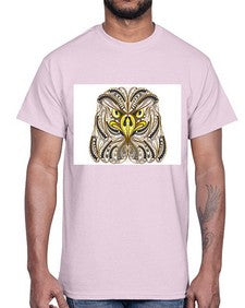ethnic eagle 421#- mandala- Cotton Tee