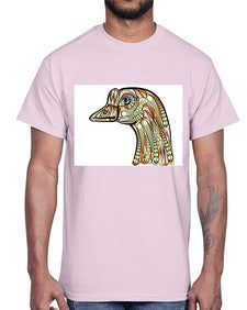 ethnic geese 424#- mandala- Cotton Tee