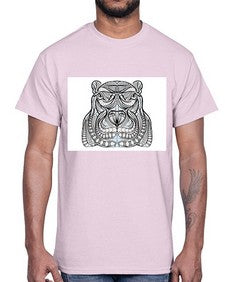 ethnic hippo 426#- mandala- Cotton Tee