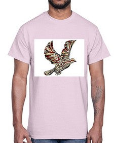 ethnic pigeon 437#- mandala- Cotton Tee