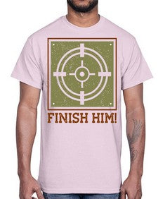 finish him 82#- video games- Cotton Tee