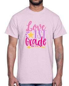 first Grade Love 148#- first grade- Cotton Tee