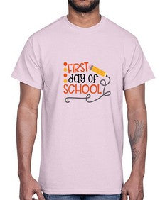 first day of school 113#- first grade- Cotton Tee