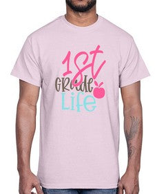 first grade design 121#- first grade- Cotton Tee