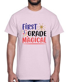 first grade magical 149#- first grade- Cotton Tee