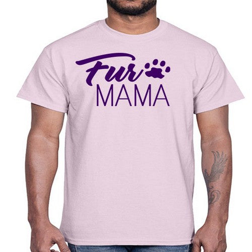 fur mama- dogs- Cotton Tee
