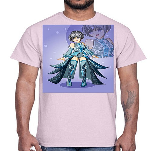 game of beautiful girl140#- anime- Cotton Tee