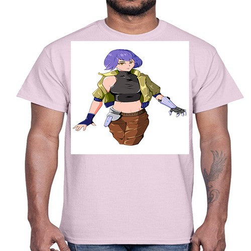 girl with gauntlet169#- anime- Cotton Tee