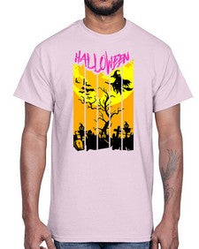 halloween 499#- art pop art- Cotton Tee
