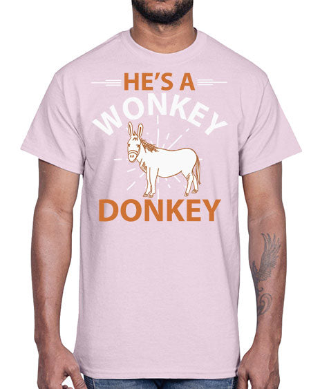 he’s a wonky donkey Style 4#- donkey- Cotton Tee