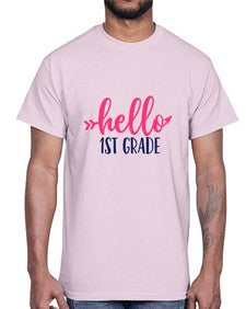 hello first grade 270#- first grade- Cotton Tee