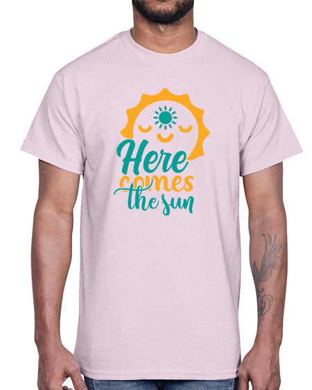 here comes the sun Style 96#- summer- Cotton Tee