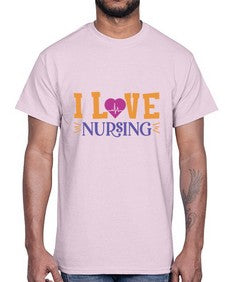 i love nursing Style Style 899#- nurse- Cotton Tee