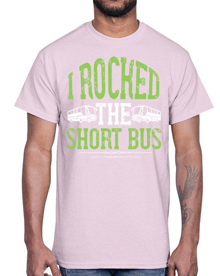 i rocked the short bus Style 920#- Bus Driver- Cotton Tee
