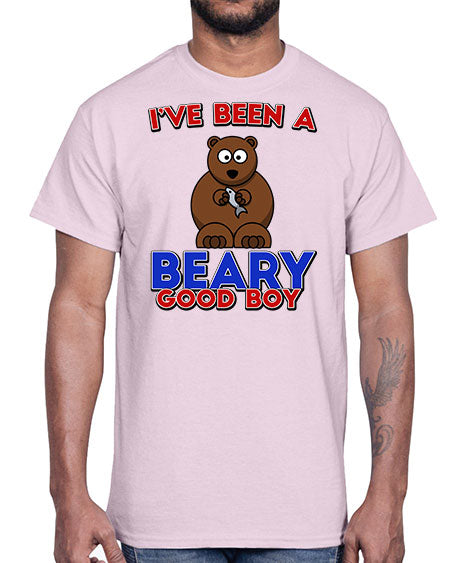ive been a beary good boy 153#- bears - animals- Cotton Tee