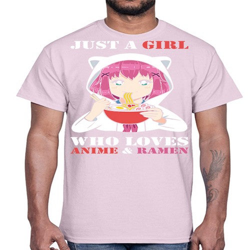 just a girl who loves anime and ramen258#- anime- Cotton Tee
