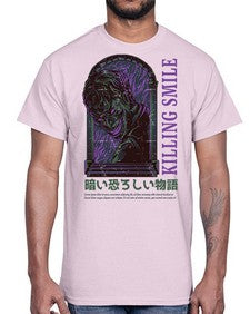 killing smile 707#- art pop art- Cotton Tee
