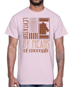 levitation by means of chocolate 307#- chocolate- Cotton Tee