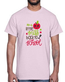 little miss back to school 477#- general school- Cotton Tee