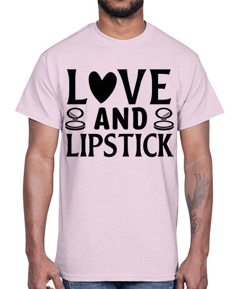 love and lipstick 14#-makeup Cotton Tee