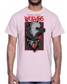 mafia wolves 753#- art pop art- Cotton Tee