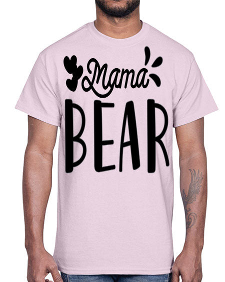 mama bear 171#- bears - animals- Cotton Tee
