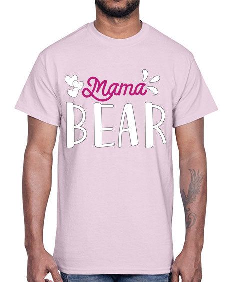 mama bear 173#- bears - animals- Cotton Tee