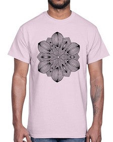 mandala 772#- mandala- Cotton Tee