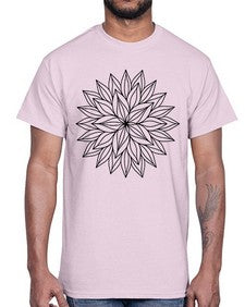 mandala 780#- mandala- Cotton Tee
