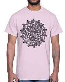 mandala 783#- mandala- Cotton Tee