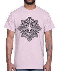 mandala 791#- mandala- Cotton Tee