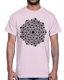 mandala 797#- mandala- Cotton Tee