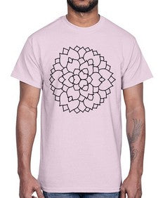 mandala 798#- mandala- Cotton Tee