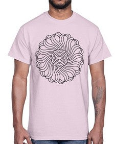 mandala 814#- mandala- Cotton Tee