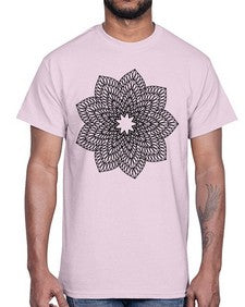mandala 820#- mandala- Cotton Tee