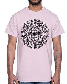 mandala 831#- mandala- Cotton Tee