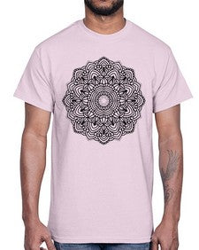 mandala 839#- mandala- Cotton Tee