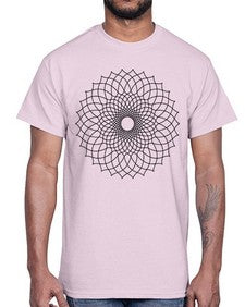mandala 847#- mandala- Cotton Tee