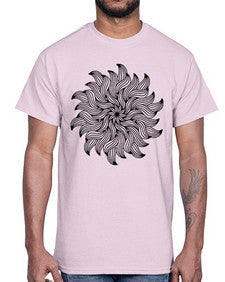 mandala 860#- mandala- Cotton Tee