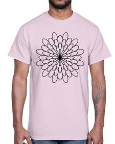 mandala 896#- mandala- Cotton Tee