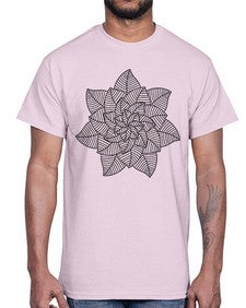 mandala 904#- mandala- Cotton Tee