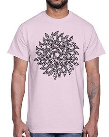 mandala 906#- mandala- Cotton Tee