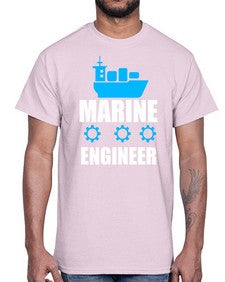 marine engineer 1086#- engineer- Cotton Tee