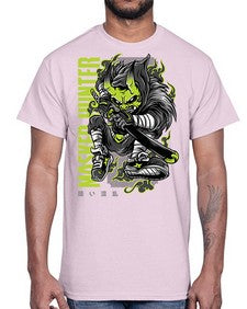masked hunter 924#- art pop art- Cotton Tee