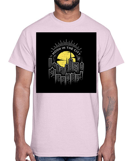 mooninthecity 2#- moon- Cotton Tee