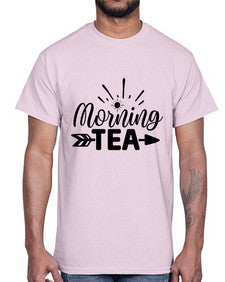 morning tea 1405#- tea- Cotton Tee