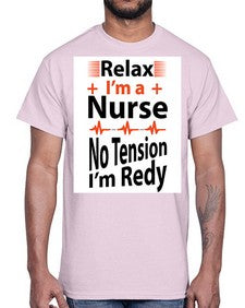 nurse tshirt 1217#- nurse- Cotton Tee